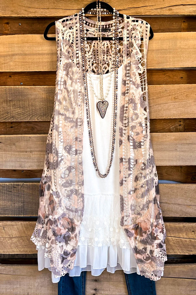 AHB EXCLUSIVE: Dream Weaver Vest- Bg/Leo