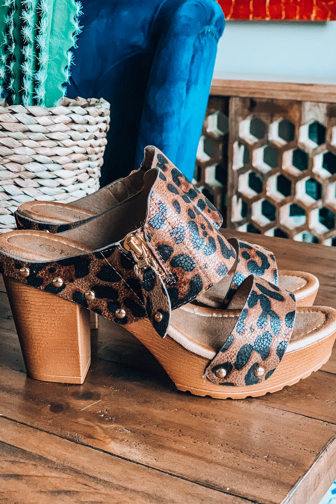 Way To Your Heart Shoes - Leopard