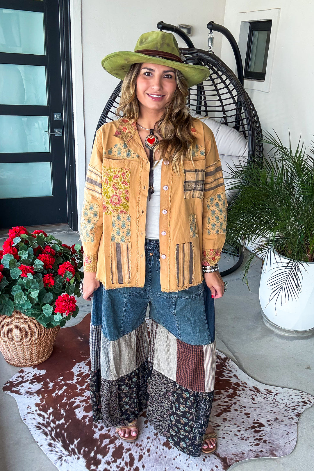 Evening Stroll Blouse/Jacket - 100% Cotton