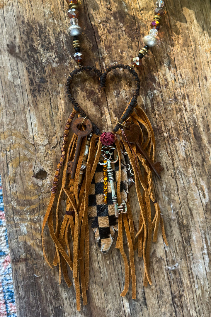 Heart of the Wanderer Necklace - Handmade