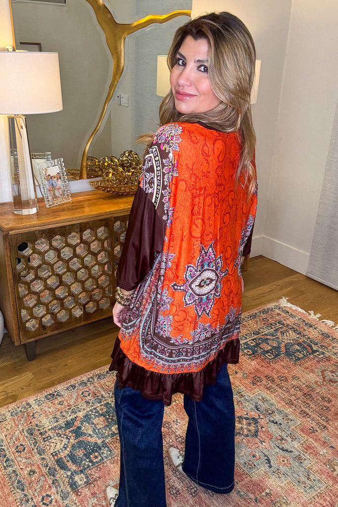 Only For You Tunic - Orange