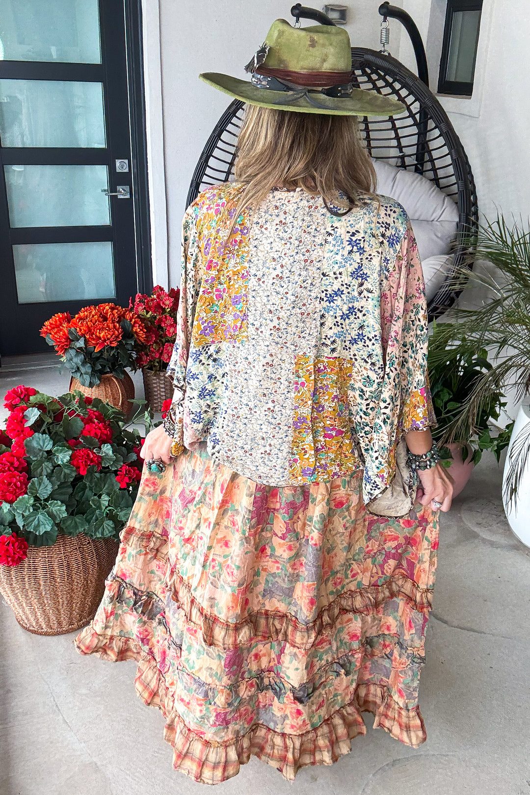 The Perfect Bolero - Floral Latte