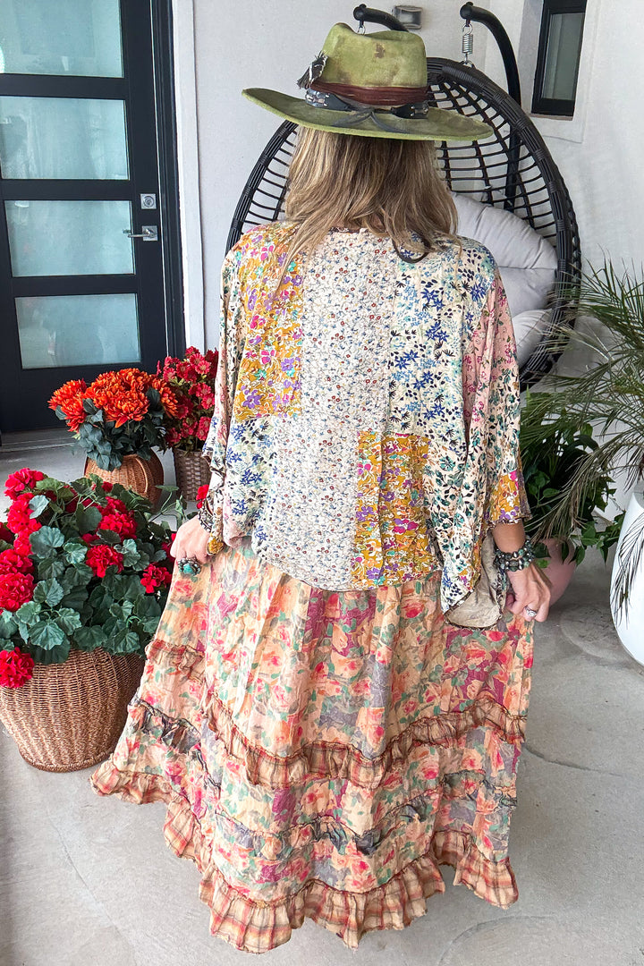 The Perfect Bolero - Floral Latte