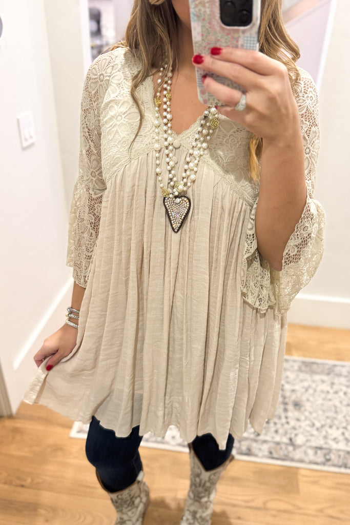 AHB EXCLUSIVE: Standing Amazed Dress - Champagne