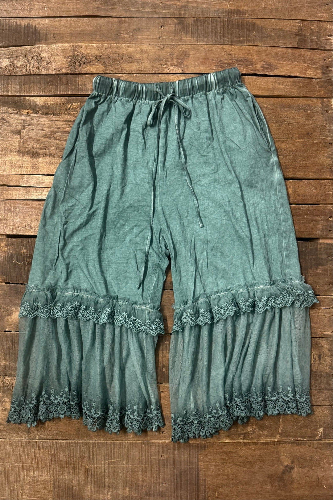 Garden Party Bloomer - Teal - 100% Cotton