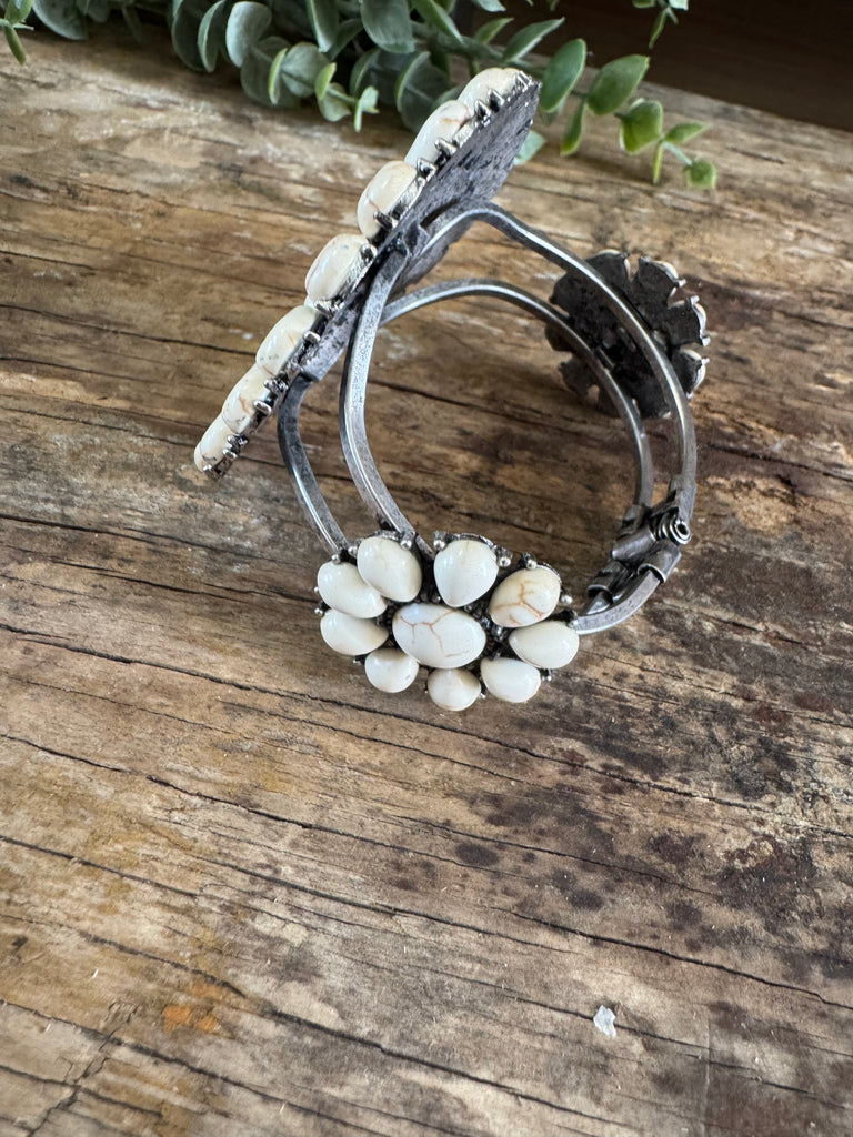 Seaside Dune Cuff Bracelet - Ivory
