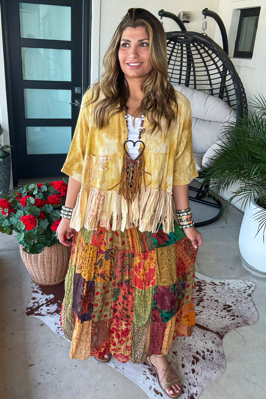 PRE ORDER: Dreaming Of Tomorrow Elastic Waist Maxi Skirt - Camel