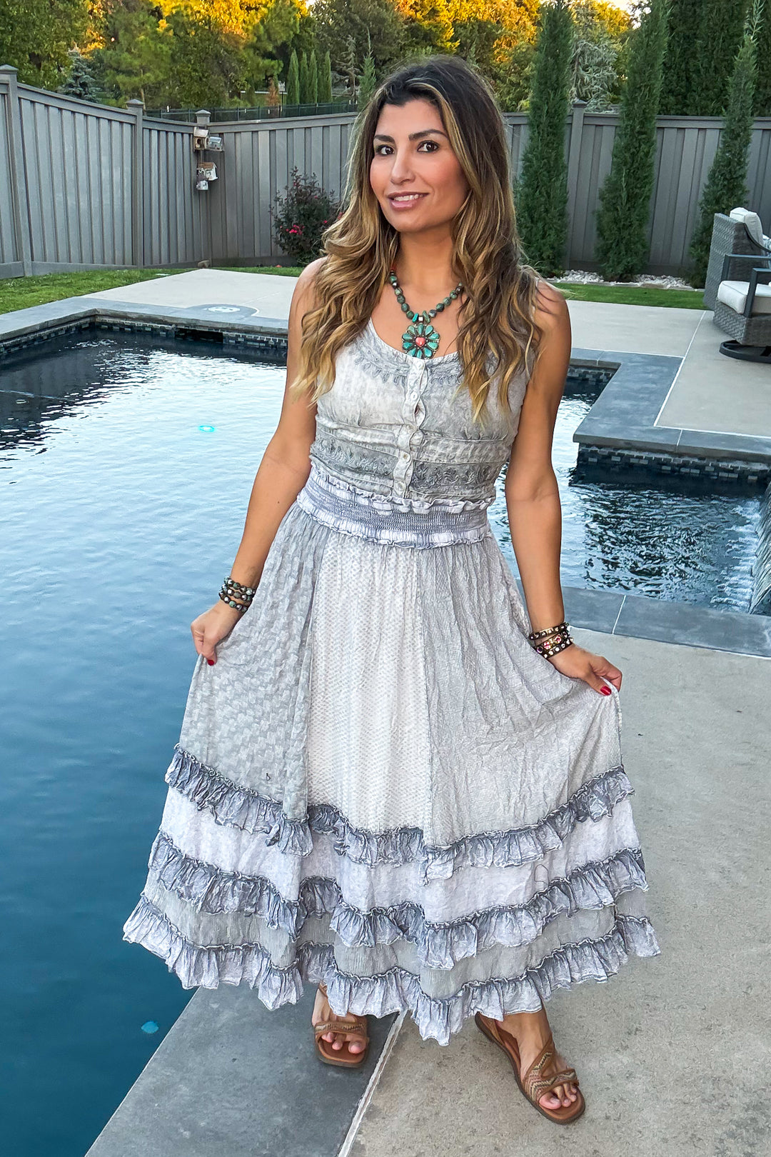 In My Era Skirt - Grey