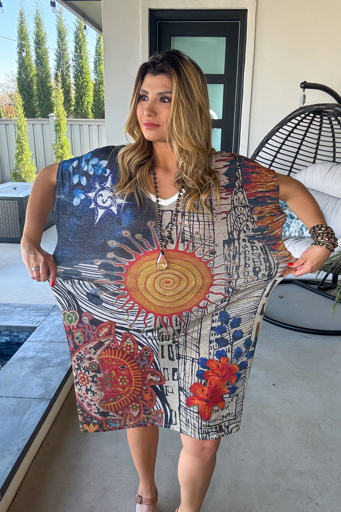 Sole d’Arte Italian Tunic Dress - Made in Italy