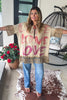 Free Spirit Love Cotton Oversized Tunic/Top – 100% Cotton - Made in USA