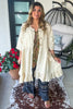 Relaxed Rhythm Duster/Dress - Natural - Cotton Linen Blend