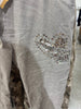 Made in Italy Scrunchy Stretch Glitz Heart Jogger Pants – Ultra Comfortable Plus Size - Gray