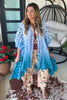 Dapple Haven Button Duster - 100% Cotton - Blue