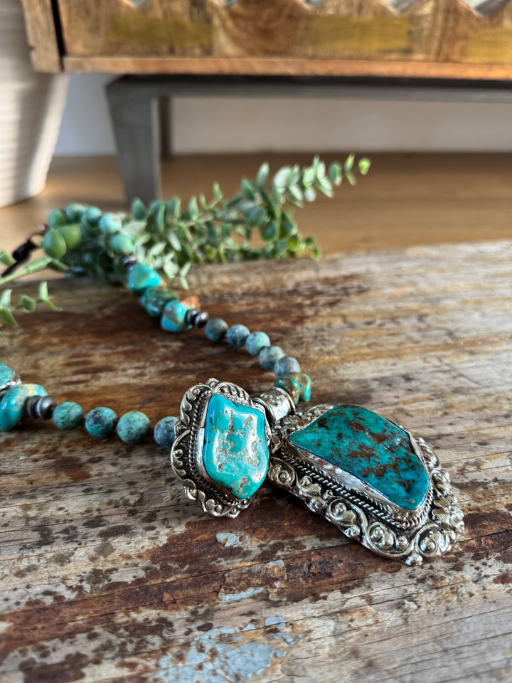One of a Kind Turquoise Ring - Made in Texas