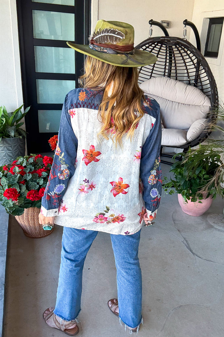 Sunset Mesa Top - Denim