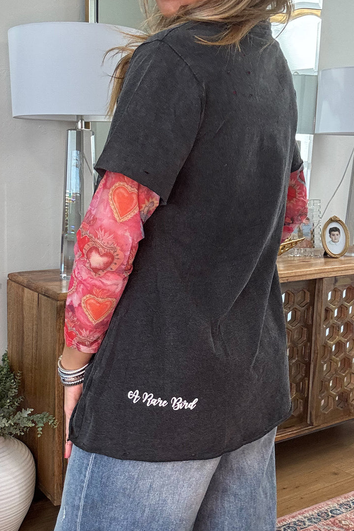 God is Within Her She Will Not Fall Psalm 46:5 - 100% Cotton - Made in USA