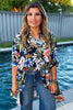 Resort Ready Oversized Tunic - Navy