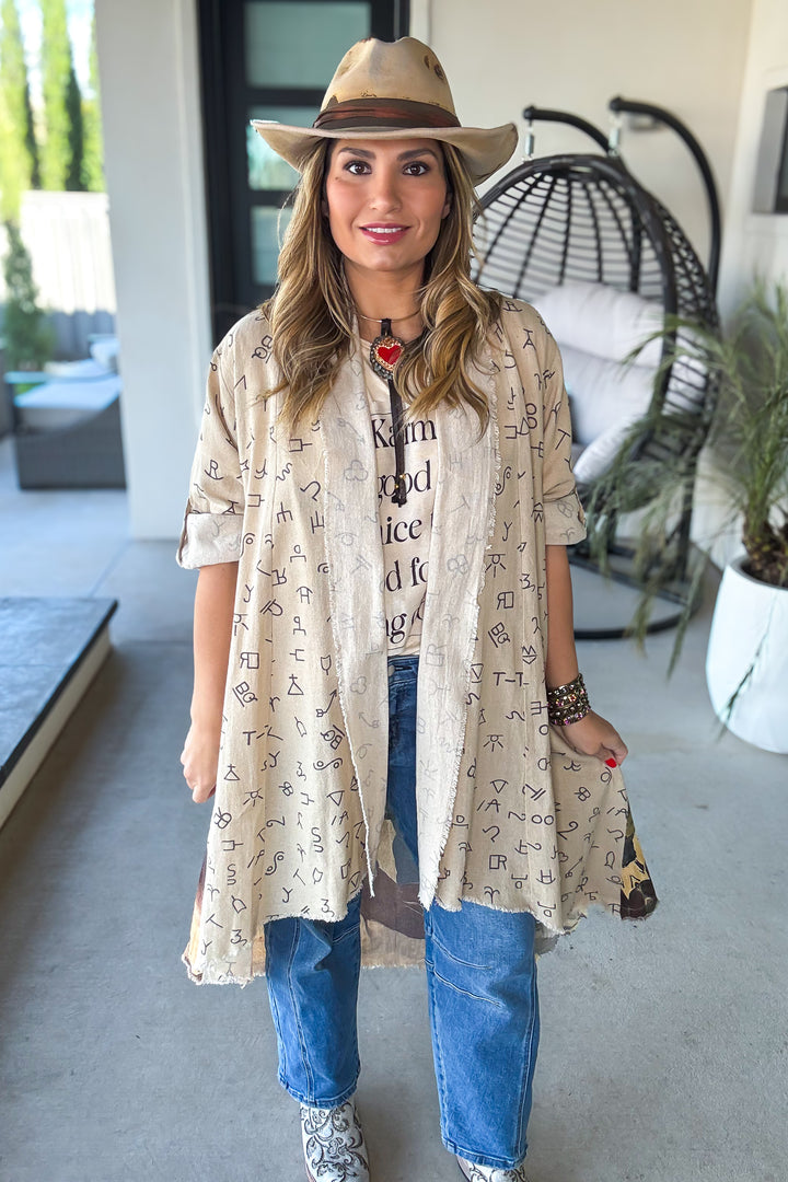 Wild West Duster - 100% COTTON