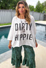 Dirty Hippie Oversized Top - 100% Cotton