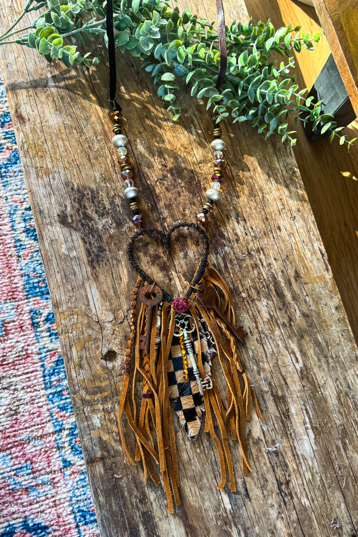 Heart of the Wanderer Necklace - Handmade
