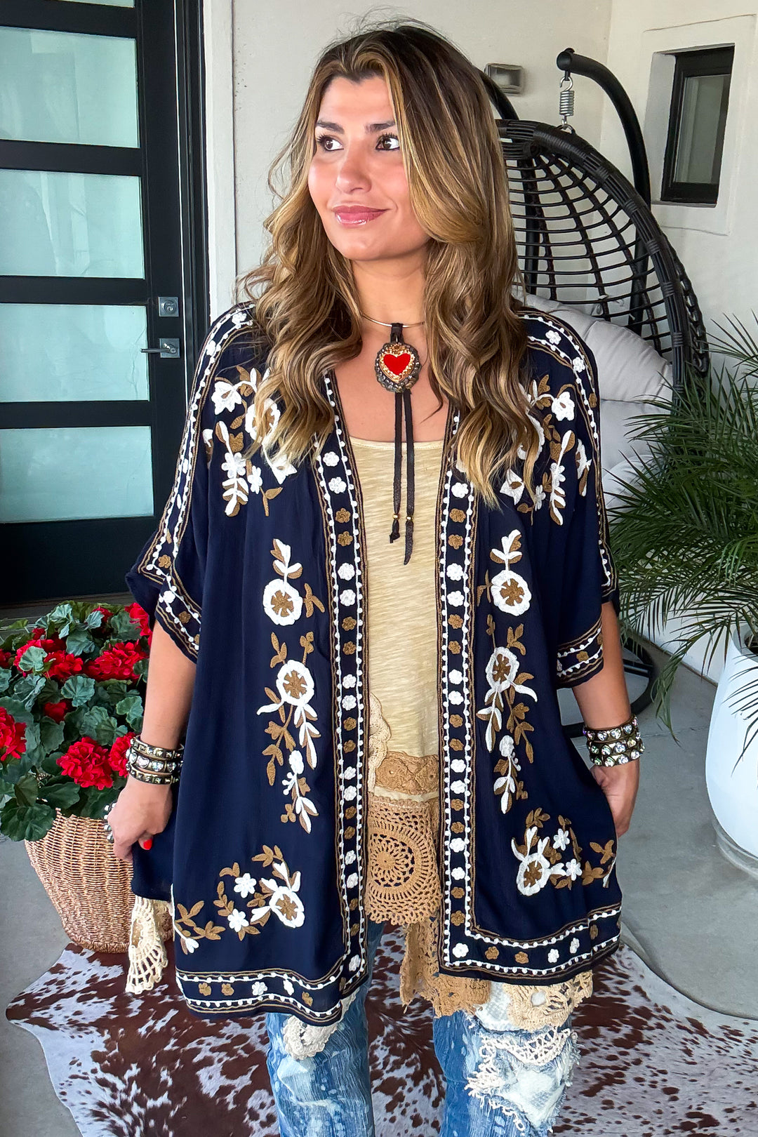 AHB EXCLUSIVE: Anywhere With Me Oversized Cardigan - Navy