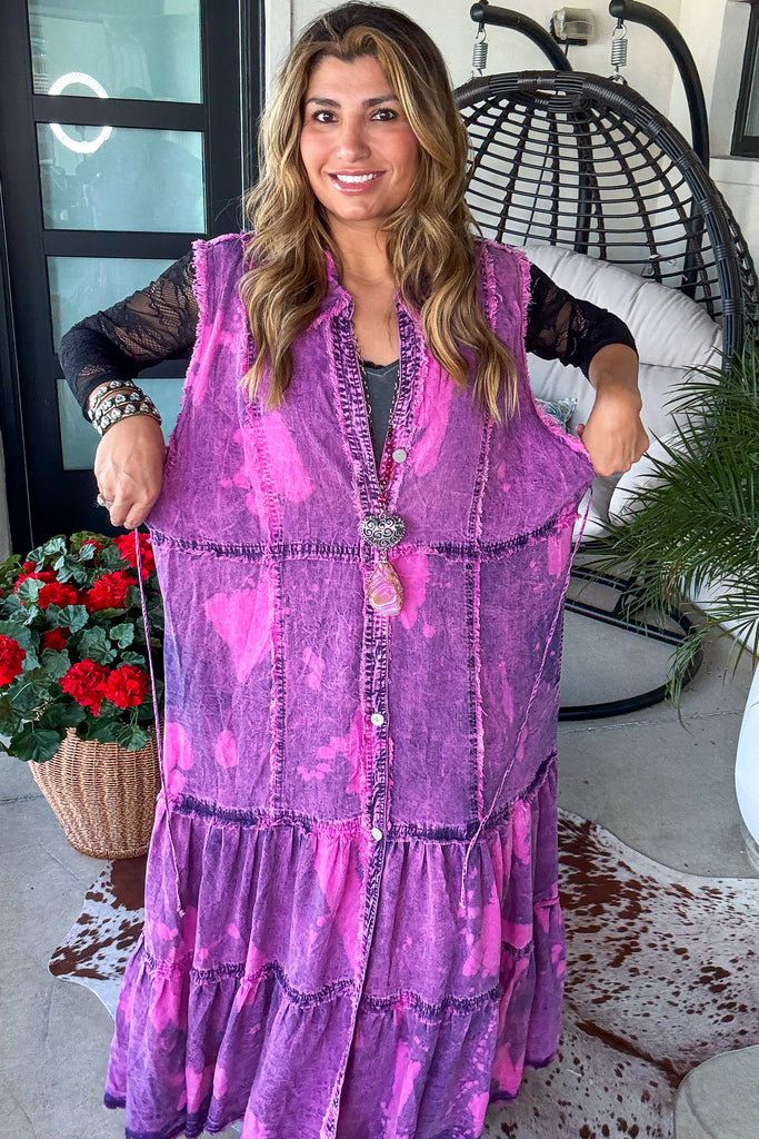 Magnolia Moon Dress/Duster - Pink