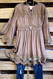 AHB EXCLUSIVE - The Most Beautiful Top - Mocha [product type] - Angel Heart Boutique
