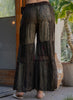 Maple Moon Elastic Waist Oversized Loose Pants -Amber