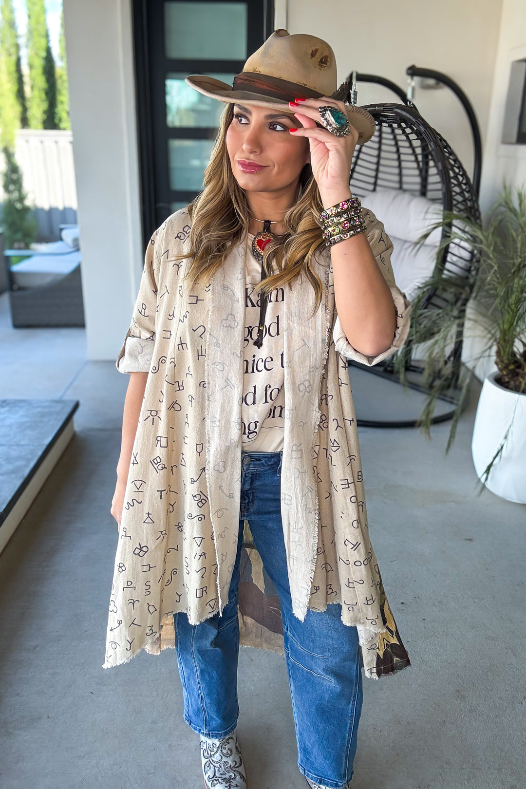 Wild West Duster - 100% COTTON