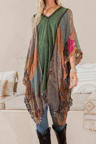 Venice Visions Tunic - Warm Sand