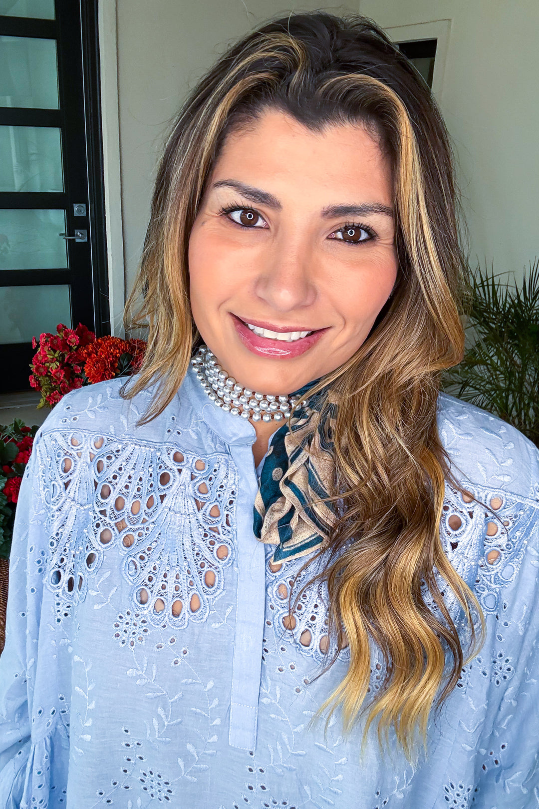 Twilly Necklace - Blue