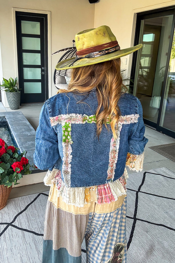 Fall in Love Jacket/Blouse - 100% Cotton (Size 6 to 14)