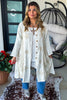Relaxed Linen Button Up Cardigan - 100% Linen 