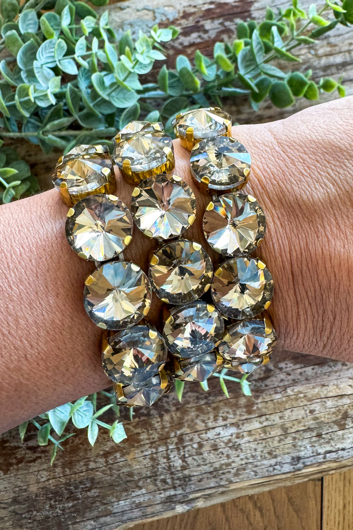 Love Song Stretch Bracelet (EACH SOLD SEPARATELY) Gold