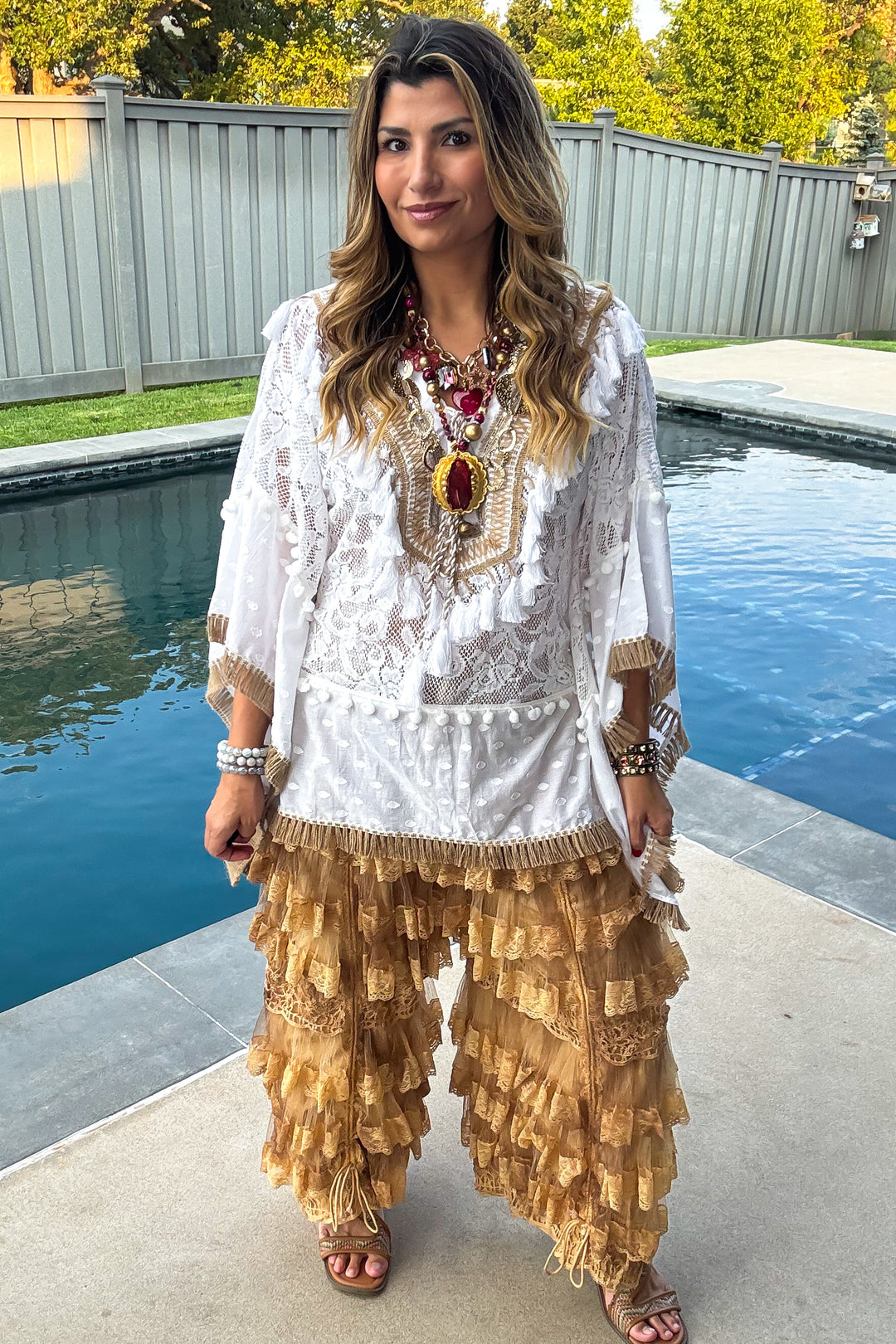 Timeless Grace Top - Ivory