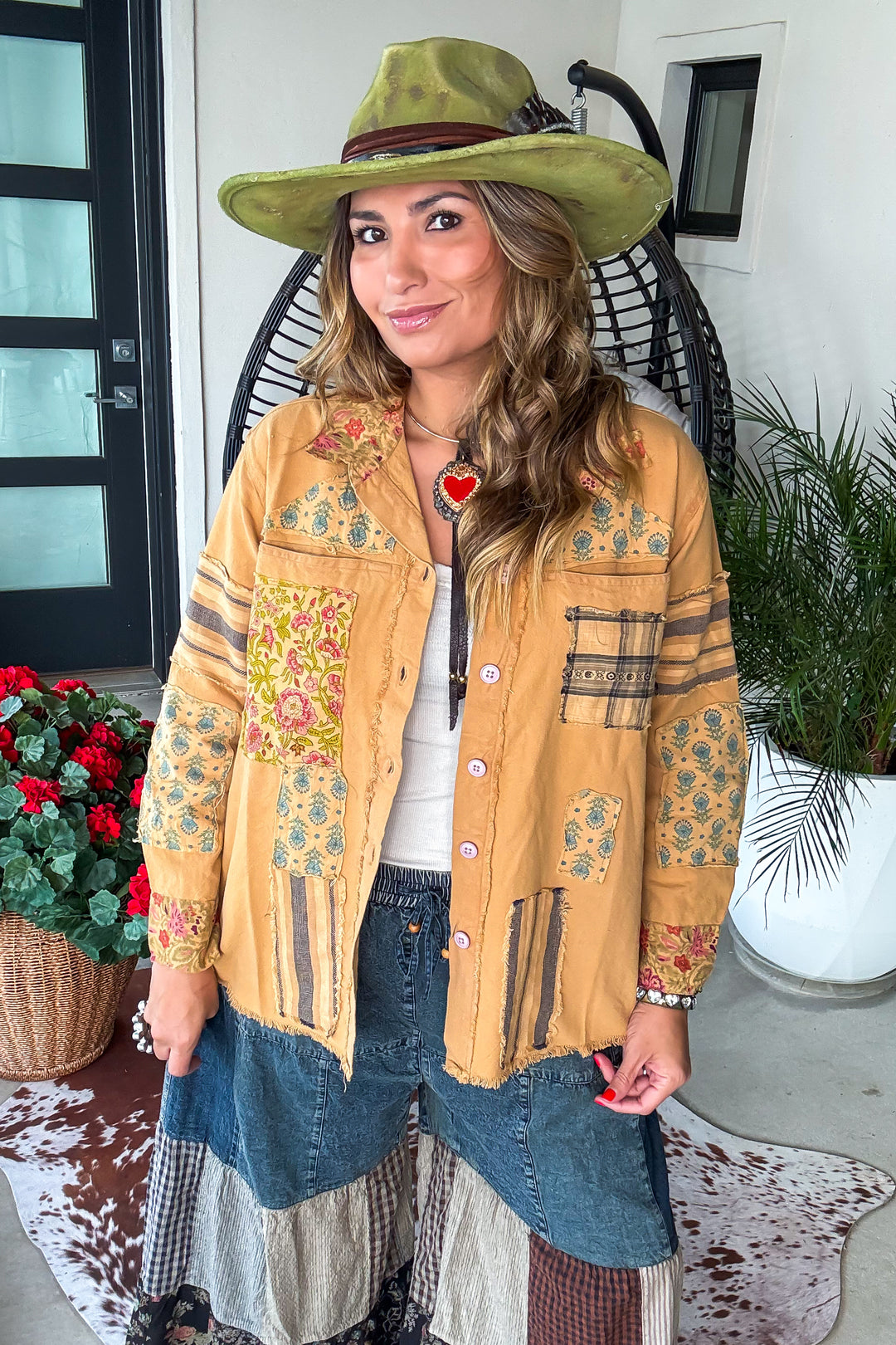 Evening Stroll Blouse/Jacket - 100% Cotton