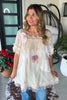 PRE ORDER: Rosy Lace Reverie Dress - 100% Cotton - Ivory