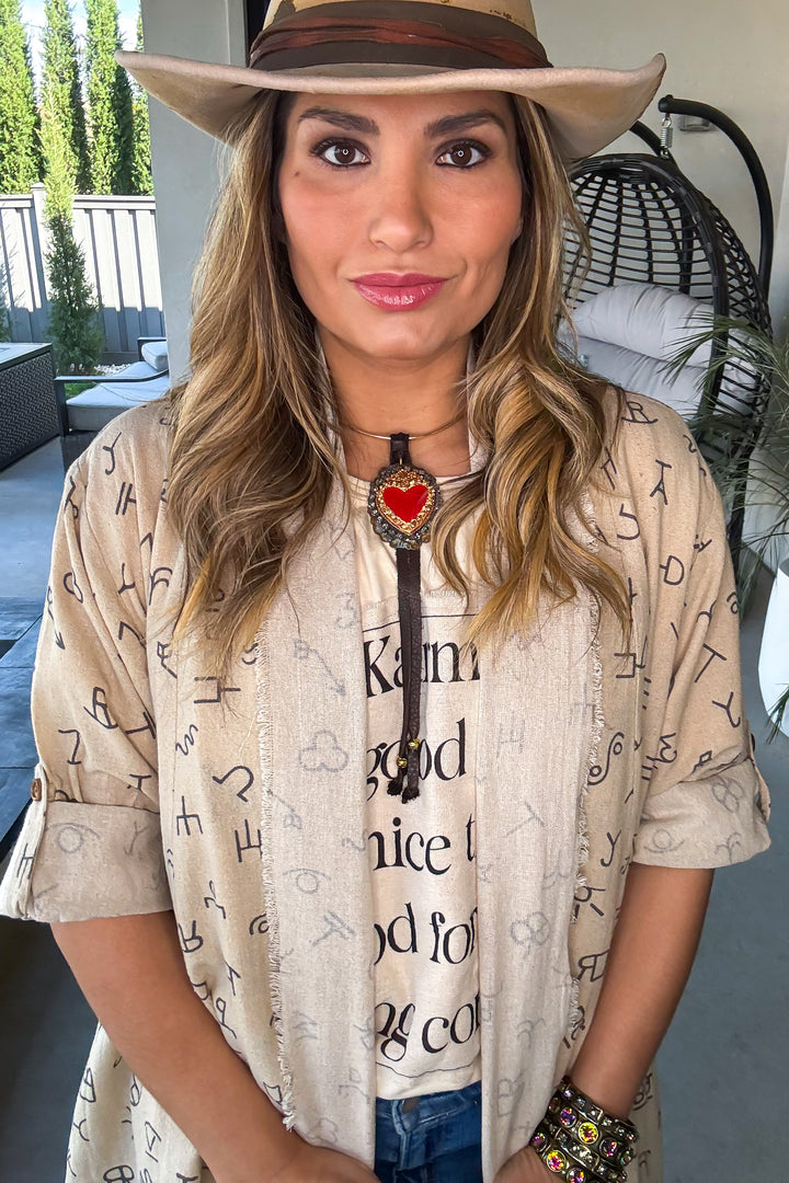 Wild West Duster - 100% COTTON