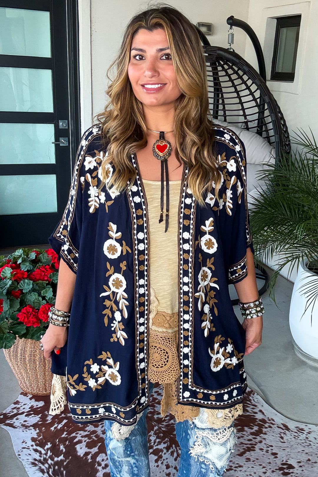AHB EXCLUSIVE: Anywhere With Me Oversized Cardigan - Navy