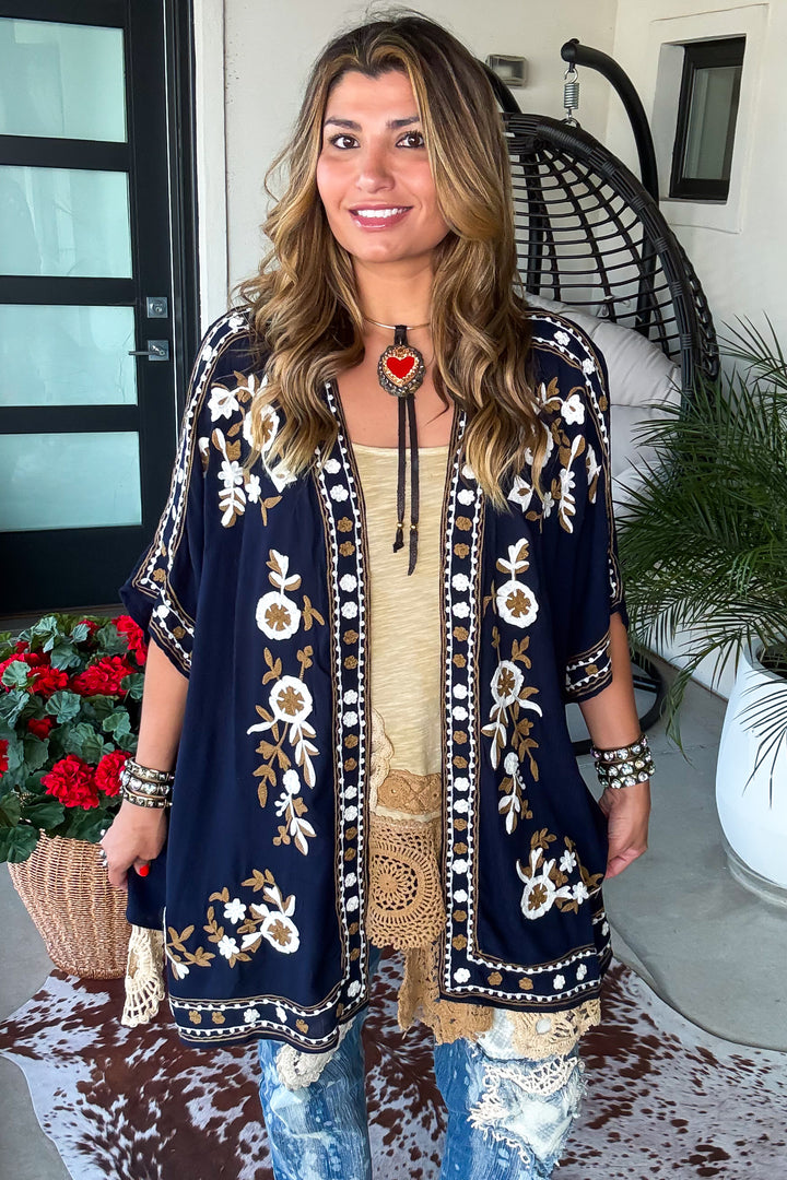 AHB EXCLUSIVE: Anywhere With Me Oversized Cardigan - Navy