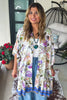Thinking Spring Oversized Kimono - Purple