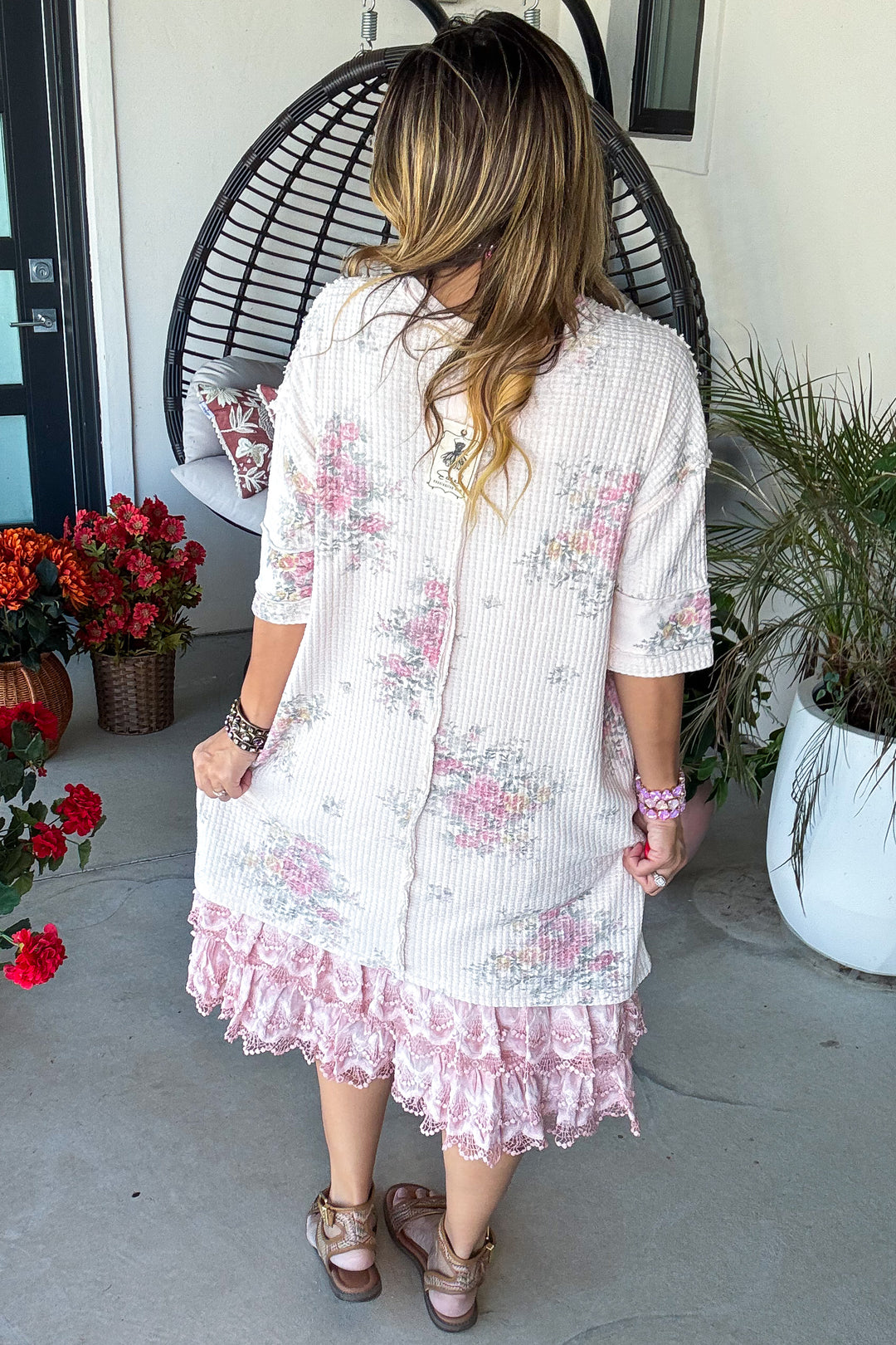 Amplify My Love Tunic/Dress - 100% Cotton - Blush