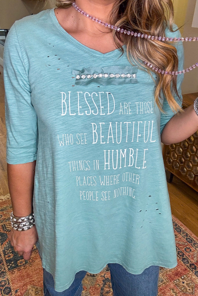 Blessed Are Those Who See Beautiful... - 100% Cotton - Made in USA
