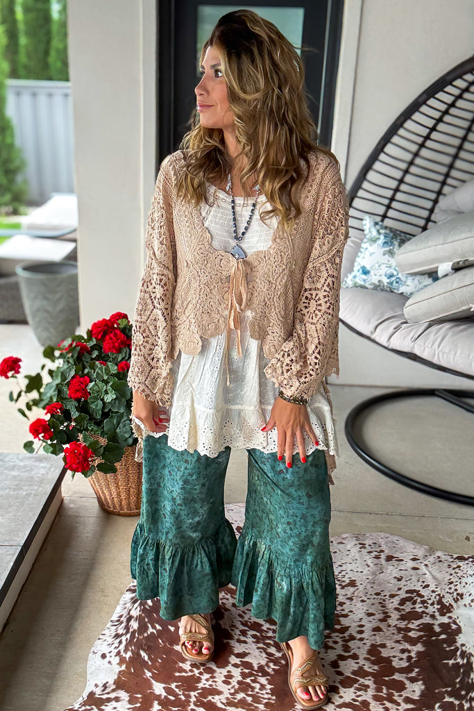 Whispering Details Split Tails Jacket - 100% Cotton - Made in USA