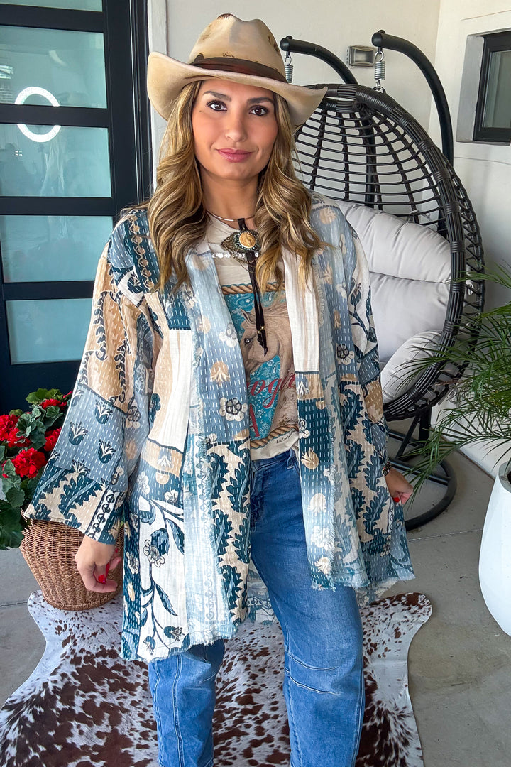 Anchored In Peace Duster - 100% Cotton