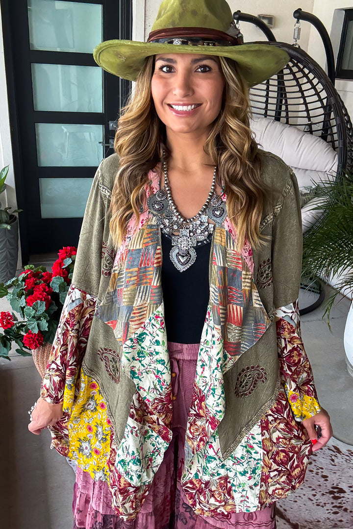 Beautiful Luck Cardigan  - Gravel