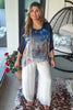 Blue Chateau Daydream Silk Top - Navy - MADE IN ITALY