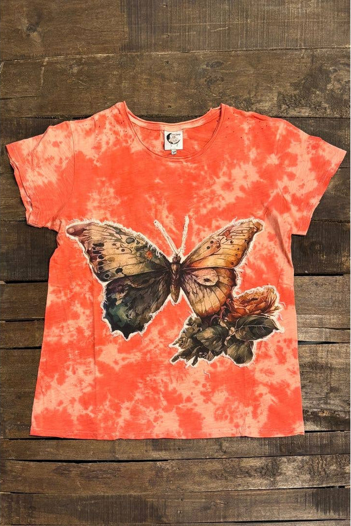 PRE Order: Moon Dance Tee -  Flutter Away - 100% Cotton