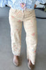 Etched With Style Khaki Jeans - Khaki (Size 6 to 14)