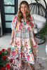 Sunlit Favor Dress - 100% Cotton - Natural Multi